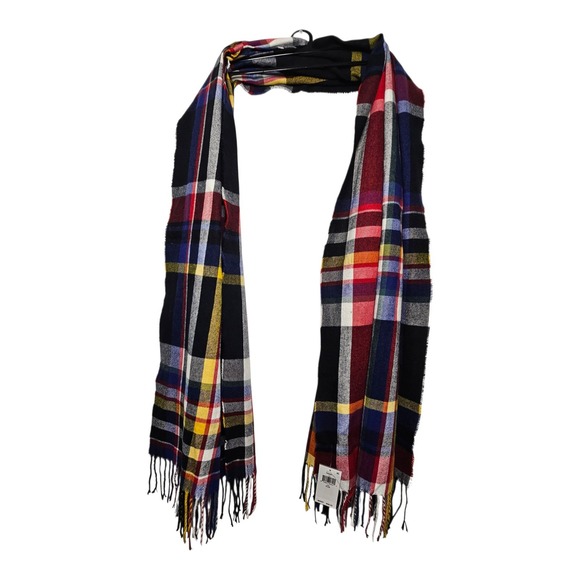 Lauren Ralph Lauren Accessories - Lauren Ralph Lauren Women's Plaid Multicolor Tartan Oversize Wrap Scarf 74"x24"